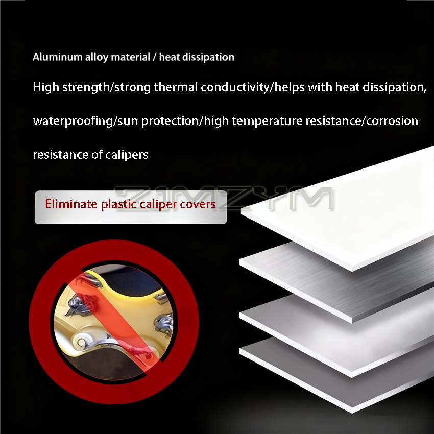 4 stuks aluminium remklauwbesc - Brake Caliper recensie en prijs