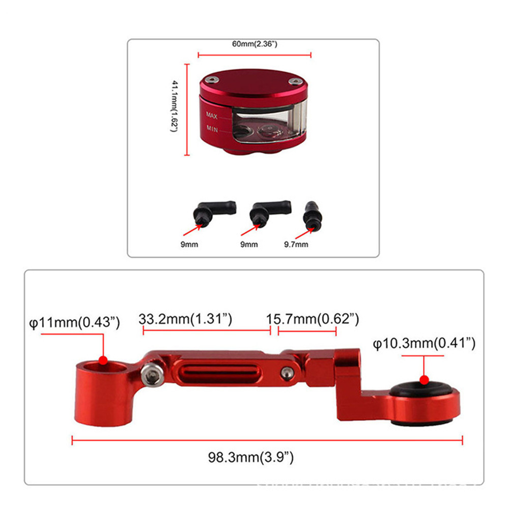 Universele motorfiets remkoppe - Motorcycle Brake Cable recensie en prijs