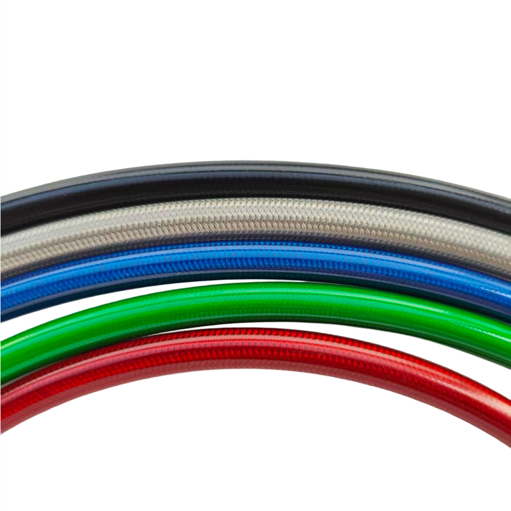 28 ° -28 °   Zwart Gevlochten  - Brake Line Motorcycle recensie en prijs